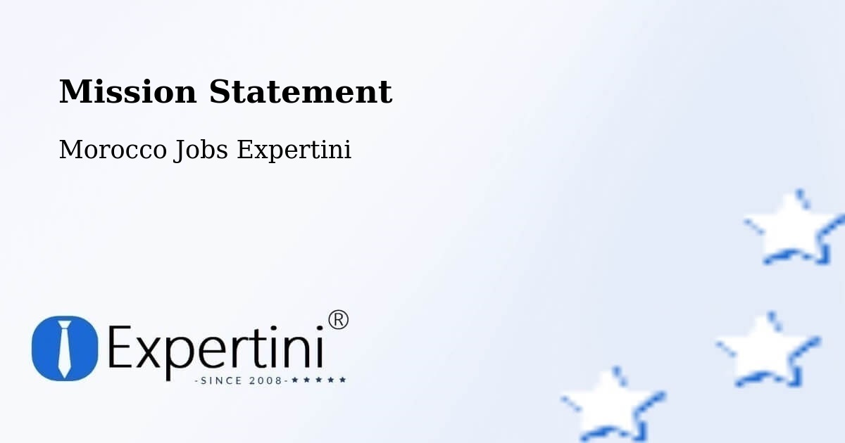 Corporate Mission – El Jadida - Morocco Jobs Expertini